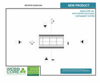 cleanroon relected ceiling plan