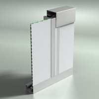 cleanroom single-sided sided panel 1/4"