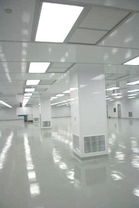 Webb Core cleanroom