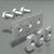 Three Hole Flat Plate Set w/Nuts and Bolts