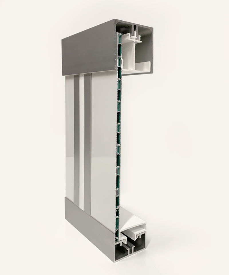 Single 1/4inch cleanroom wall system