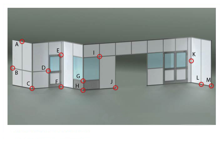 single-sided quarter inch wall system